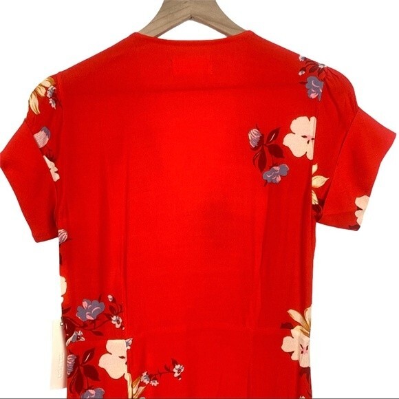 NEW Revolve CAPULET Red Floral Ellie Maxi Summer Dress Size XS - Picture 6 of 10